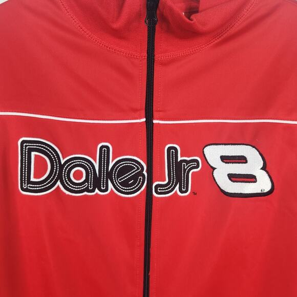 Dale Earnhardt Jr Womens XL Track Jacket NASCAR Chase #8 - Picture 2 of 7